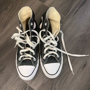 Black Converse Hi Tops